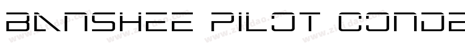Banshee Pilot Conden字体转换